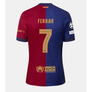 Barcelona Ferran Torres #7 Hemmatröja 2024-25 Kortärmad